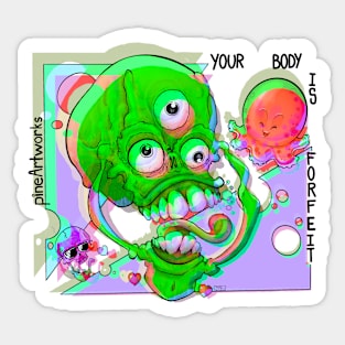 YBIF Disco Hulkish Variant Sticker